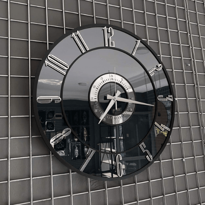 Eclipse12_ModernSleekWallClockforHome_OfficeDecor_3