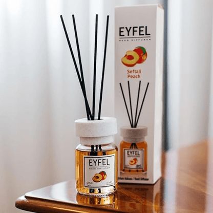  7575503077453 Eyfel Peach Reed Diffuser 120ml | Long Lasting Scent 