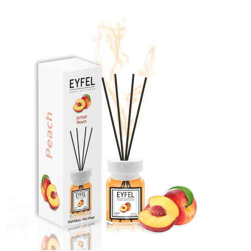  7575503077453 Eyfel Peach Reed Diffuser 120ml | Long Lasting Scent 