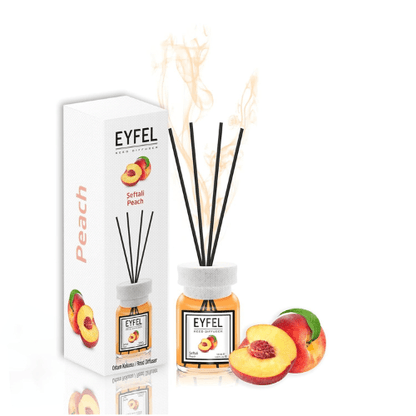  7575503077453 Eyfel Peach Reed Diffuser 120ml | Long Lasting Scent 