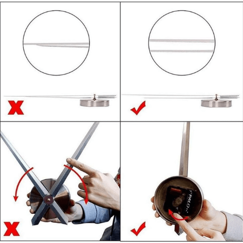 Large3DFramelessWallClockStickers_DIYModernWallDecor_Black_5